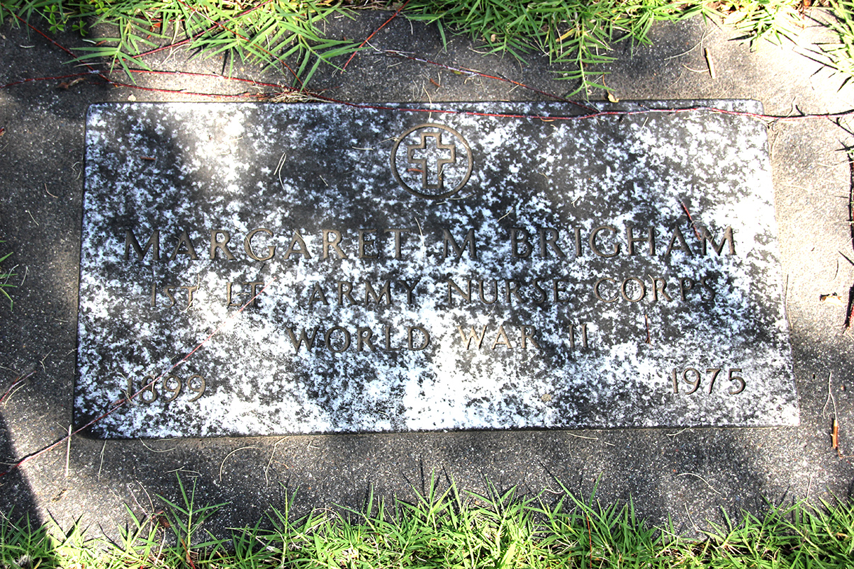 Photo of headstones/Margaret Brigham 1899-1975 hdstn Walla Walla Mt View cem WA